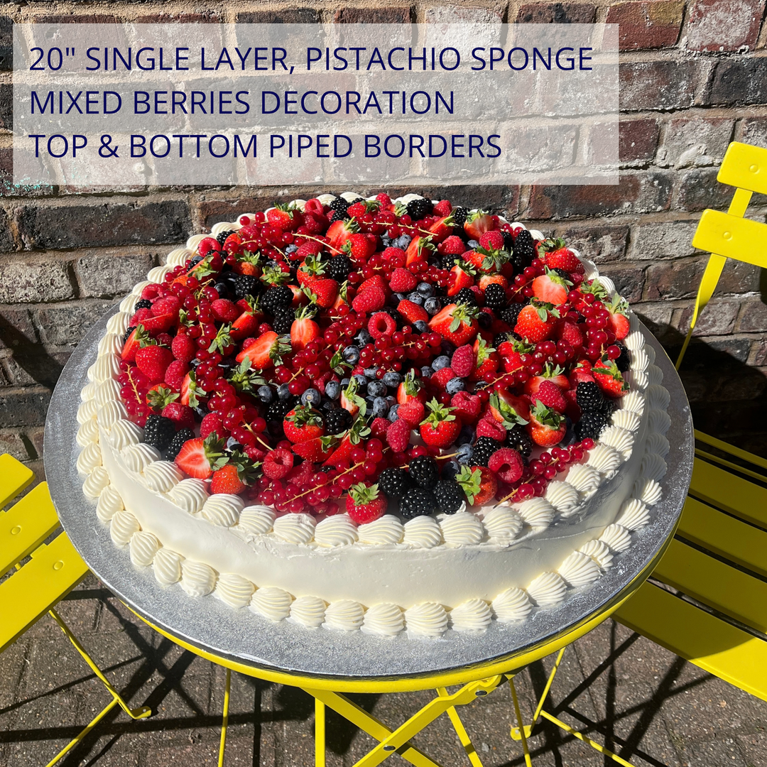 Italian Wedding & Berry Celebration Cakes