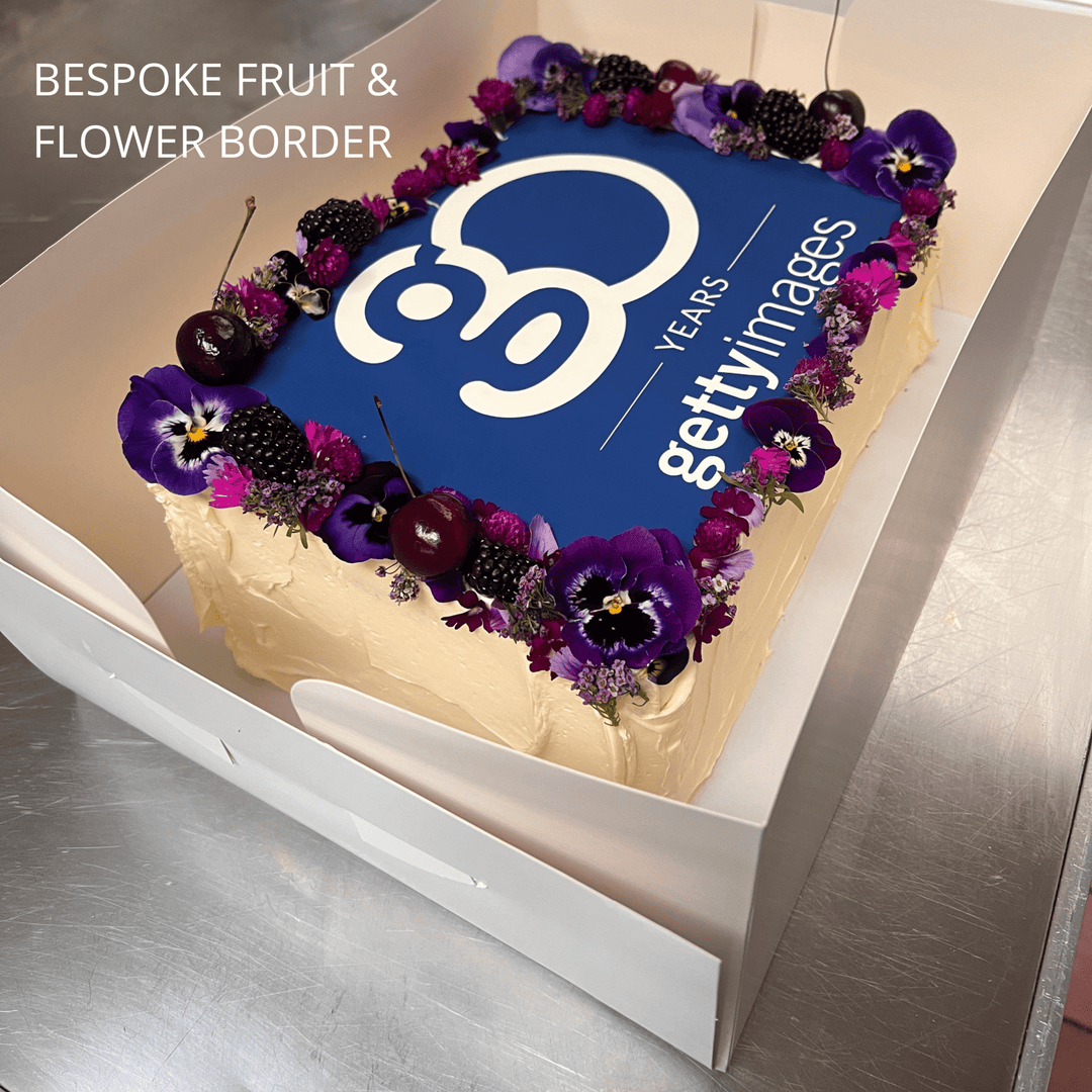 Celebration Cake with Edible Image